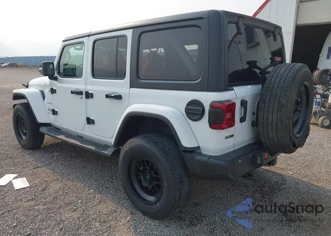 2023 Jeep Wrangler 4-Door Sahara 4X4 from USA, damaged, VIN 1C4HJXEMXPW593460